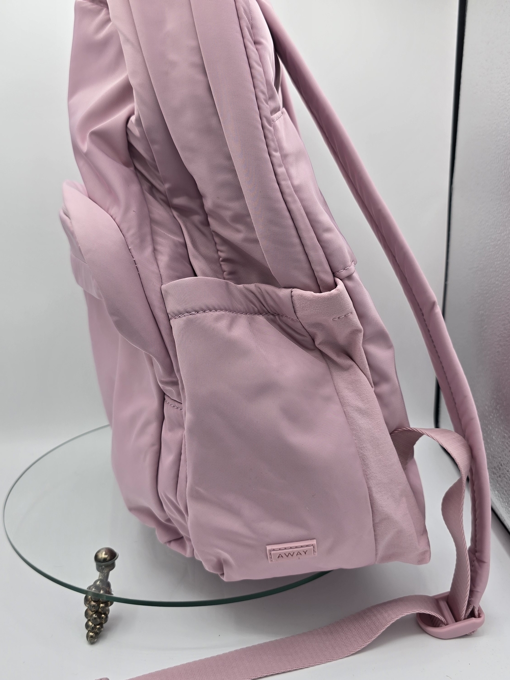 Away Pink Everyday Backpack Office Travel Laptop School Work Bag Lightweight - Picture 3 of 4